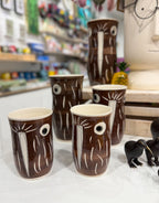 Ceramic Bird Jug - Kiwi