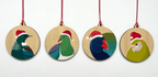 Christmas Baubles - Tui Set (Brights)