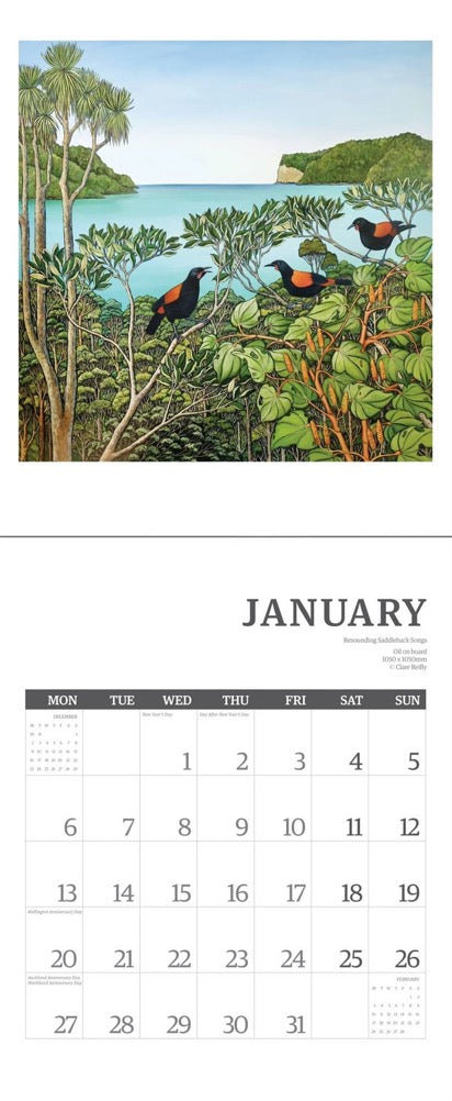 Wall Calendar 2025 - Clare Reilly