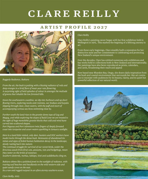 Clare Reilly - 2027 Wall Calendar