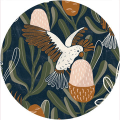 Cockatoo_NZ Coaster Set of 4 Melanie Sharpe  Bushland Beauty