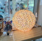 Daisy Sandstone Plug In Lamp