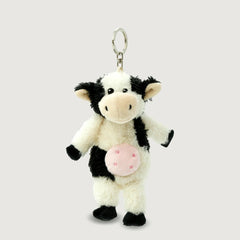 Daisy the Dairy Cow Keyring
