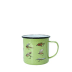 Enamel Mug - Fly Fishing Small