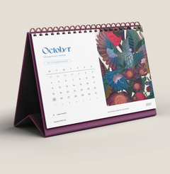 Flox - Antipodes 2027 Desktop Calendar