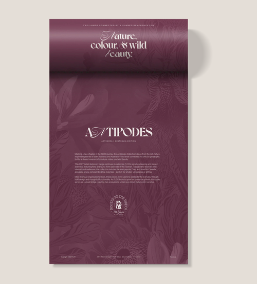 Flox - Antipodes 2027 Wall Calendar