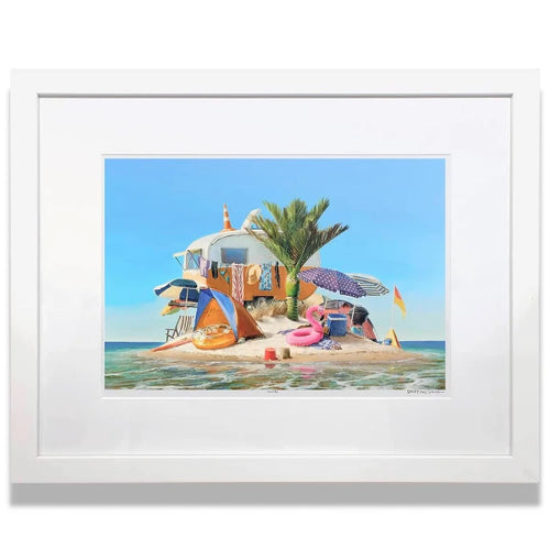 Framed Print - Beachlife