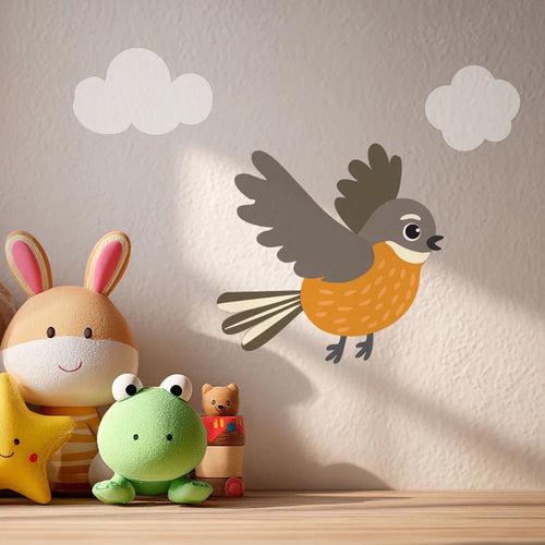 Frankie the Fantail Wall Decal