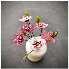 Glass Art - Native Flora: Manuka Stem