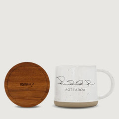 Glazed Ceramic Mug (Kiwi Stone)