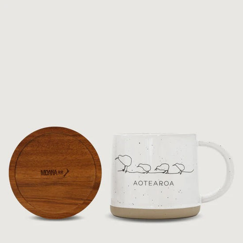 Glazed Ceramic Mug (Kiwi Stone)