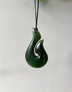 Greenstone Pendant Hook 50mm