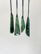 Greenstone FreeForm Drop Pendant 70-80mm
