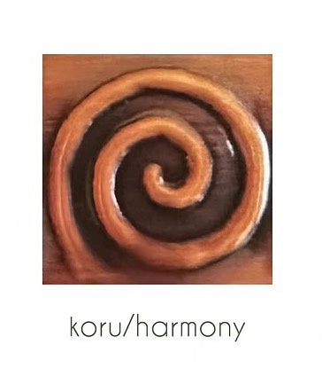 Handmade Copper Artwork Single - Koru/harmony