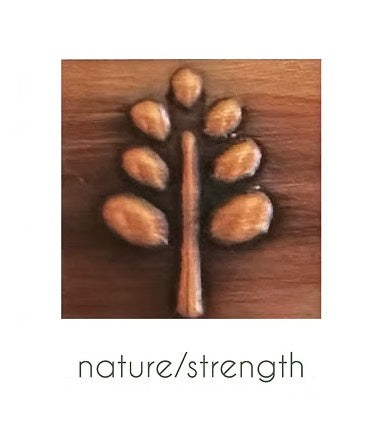 Handmade Copper Artwork Single - Nature/strength