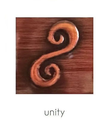 Handmade Copper Artwork Single - Unity