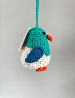 Handmade Crochet NZ Birds Hanging Decoration