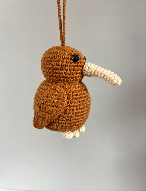 Handmade Crochet NZ Birds Hanging Decoration