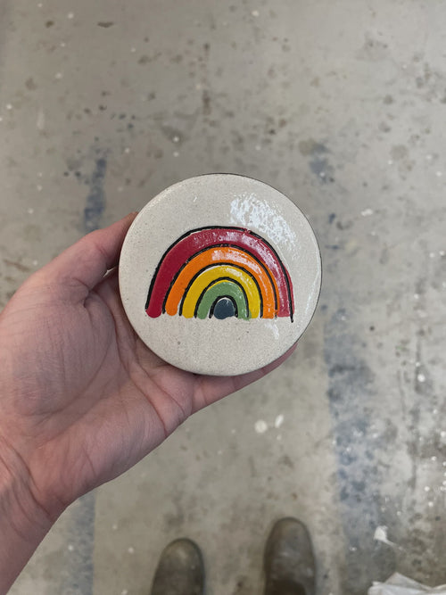 Ceramic Rainbow disc