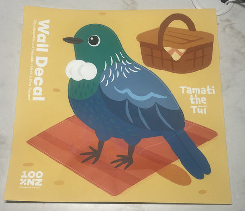 Tamati the Tui Wall Decal