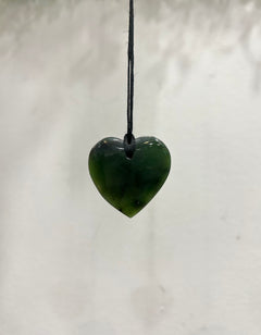 Greenstone / Pounamu Heart Pendant