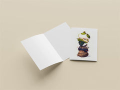 Floofadoops Greeting Card - Malangeo Art
