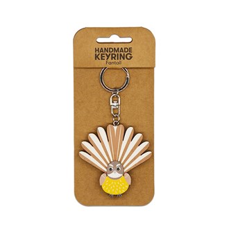 Kiwiana Wooden Keyring