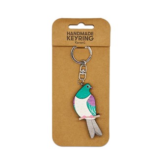 Kiwiana Wooden Keyring