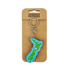 Kiwiana Wooden Keyring