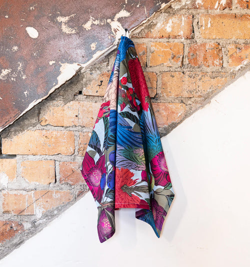 Kereru_Kakariki Tea Towel