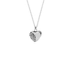 Koru Heart Locket with Chain (Treasured Love)