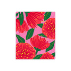 Microfibre Lens Cloth - Bright Pink Pohutukawa