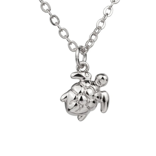 Little Taonga Turtles Necklace silver