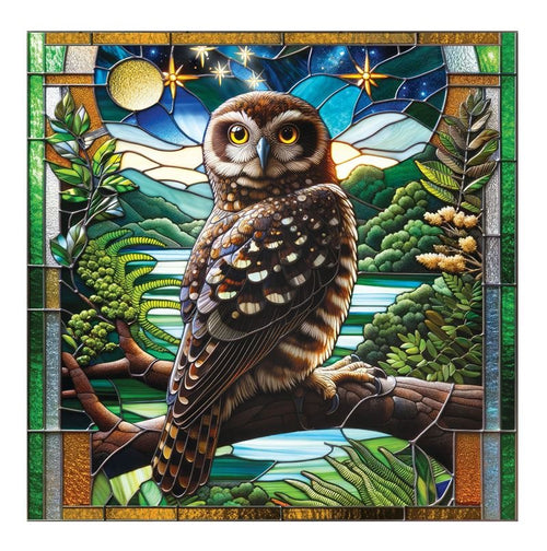 Lucy Gauntlett - Matariki Morepork - Card