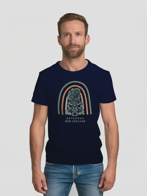 Mens New Zealand T Shirt - Tiki