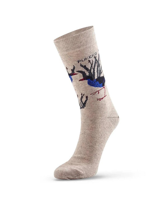 Merino Possum Socks - Pukeko