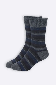 Merino Possum Striped Socks