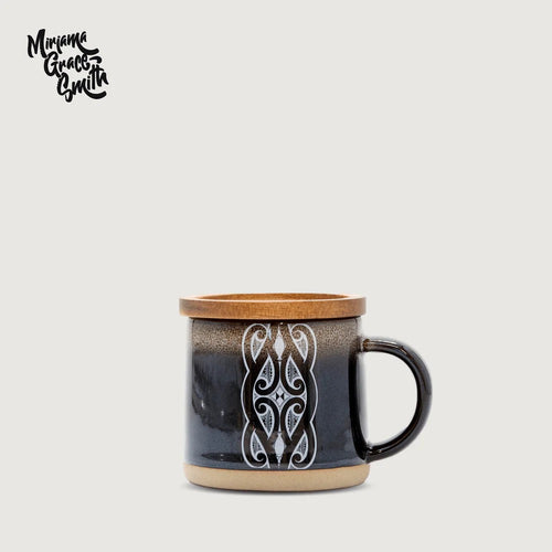 Moana Road Ceramic Espresso Mug Miriama Grace Smith