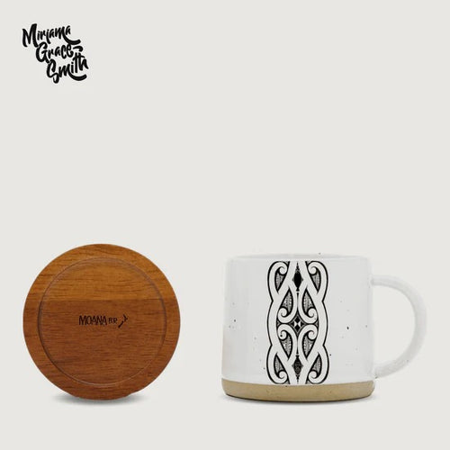 Moana Road Ceramic Espresso Mug Miriama Grace Smith stone