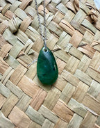NZ Greenstone / Pounamu Pendant Drop 20mm