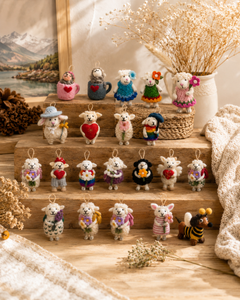 NZ Wool Animals Decoration