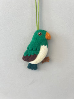 NZ Bird Wool Needle Felted Decoration