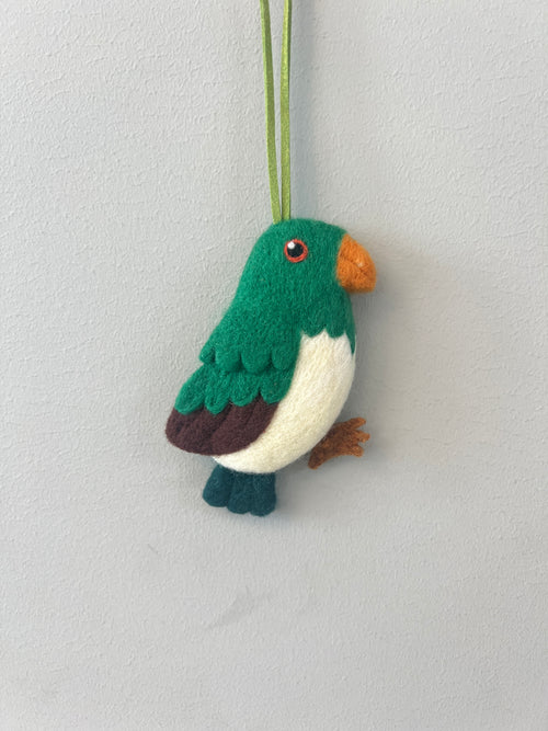 NZ Bird Wool Needle Felted Decoration