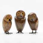 NZ Handcrafted Stone Ruru | Morepork