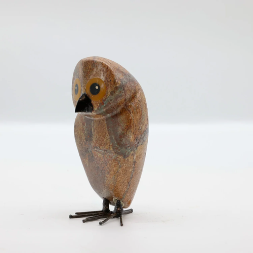 NZ Handcrafted Stone Ruru | Morepork
