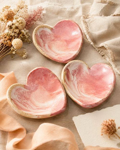 NZ Made Heart Trinket Dish