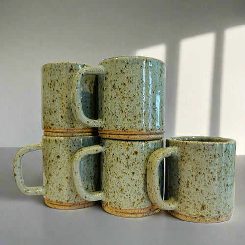 NZ Made Mug | Speckles In Olive