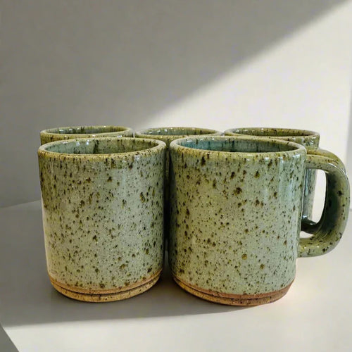 NZ Made Mug | Speckles In Olive
