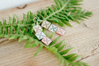 NZ Made Signature Range Earrings - Tapa Triple