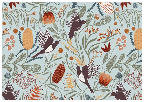 NZ Placemats Set of 4 Melanie Sharpe Bushland Beauty 